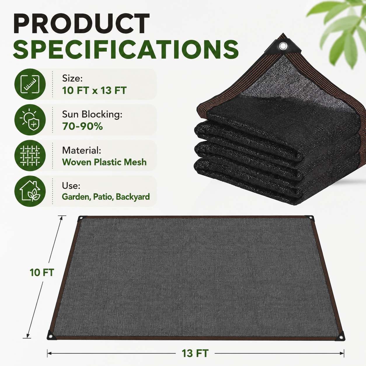 🔥 HOT SALE – Sunshade Net Blocks Up To 90% UV Rays & Keeps Outdoor Spaces Cooler All Summer Long ☀️🌿❄️