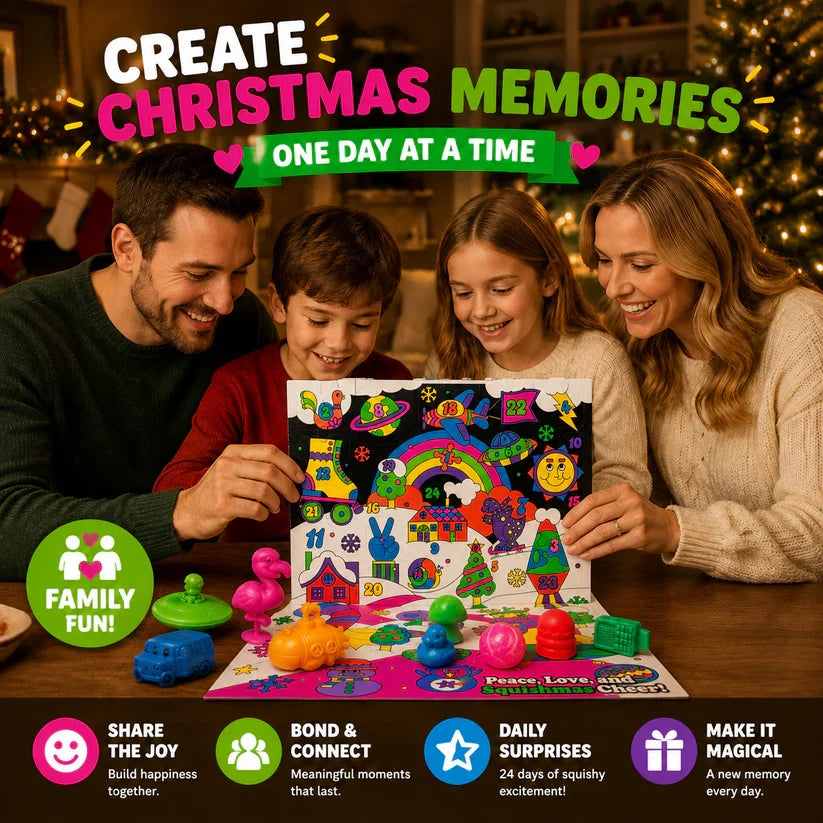 ๐ 24-Day Squishy Advent Calendar โ A New Surprise Every Day ๐