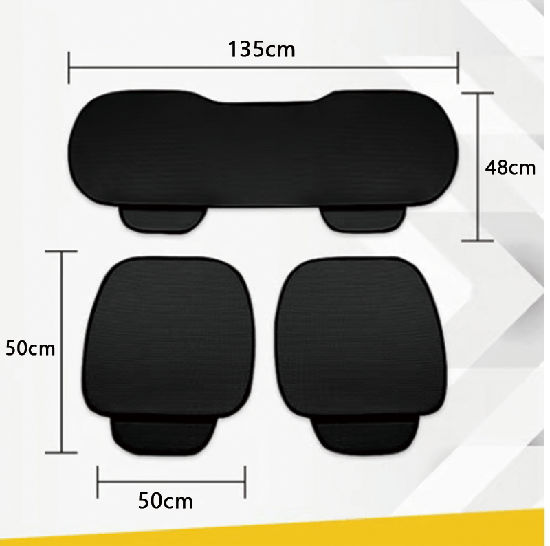 🔥 HOT SALE 🔥Breathable & Anti-Slip Viscose filament Car Seat Covers