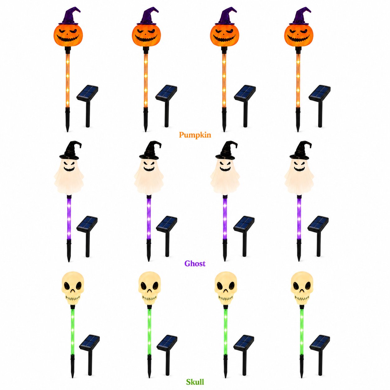 🎃 Halloween Sale 60% OFF – Solar Pumpkin, Ghost & Skull Pathway Lights