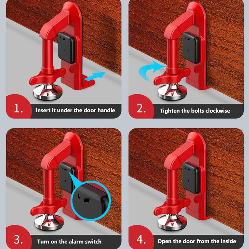 Travel Door Alarm Stopper for Women & Family✅🔥