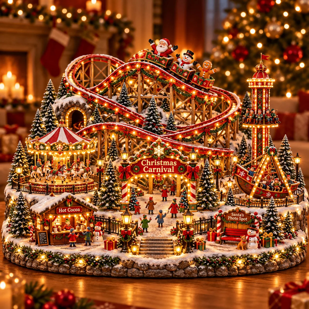 🔥 LAST DAY 49% OFF🔥Santa’s Merry Christmas Carnival