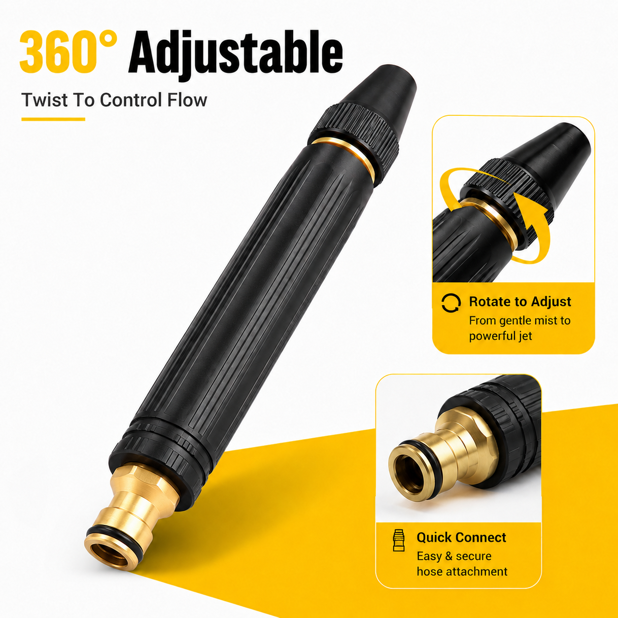 đĨđ Last Day 55% OFF â Powerful High-Pressure Water Gun for Car Cleaning