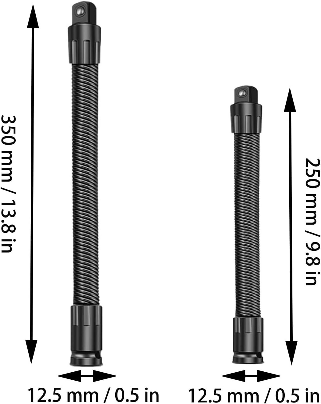 🔧 1/2" Flexible Shaft Extension Extender for Torque Socket Ratchet Wrench