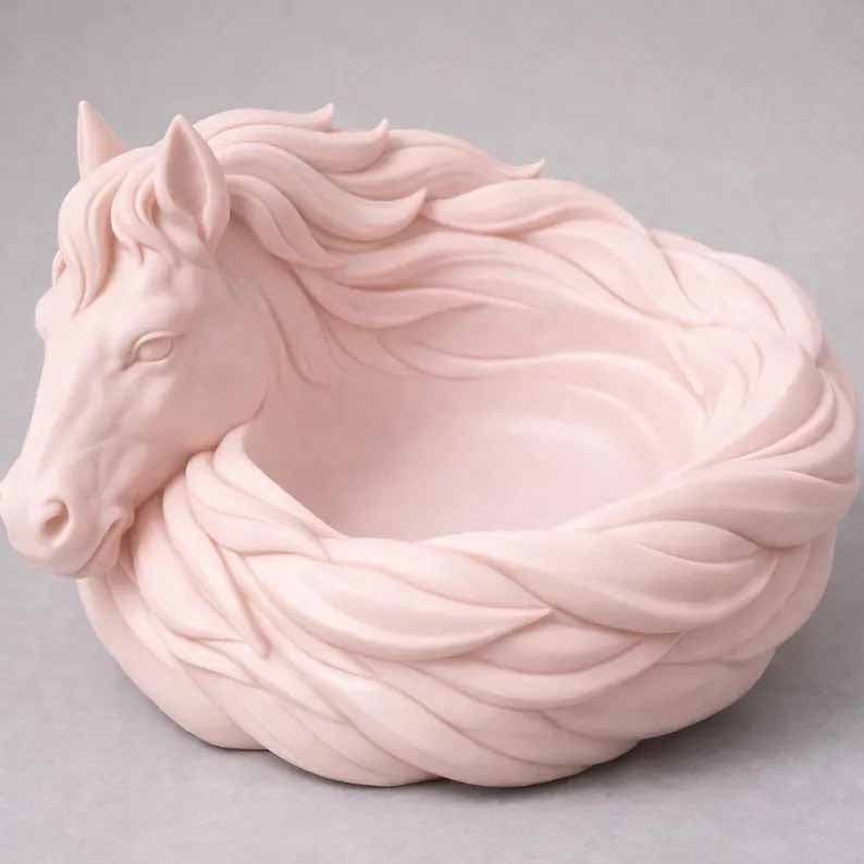 🔥LAST DAY 49% OFF🐴 Carved Horse Head Decor Tray