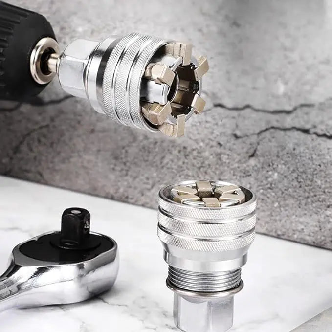 👨🔧🔧 Multi-Use Socket Wrench, Durable Repair Tool for Home & Auto