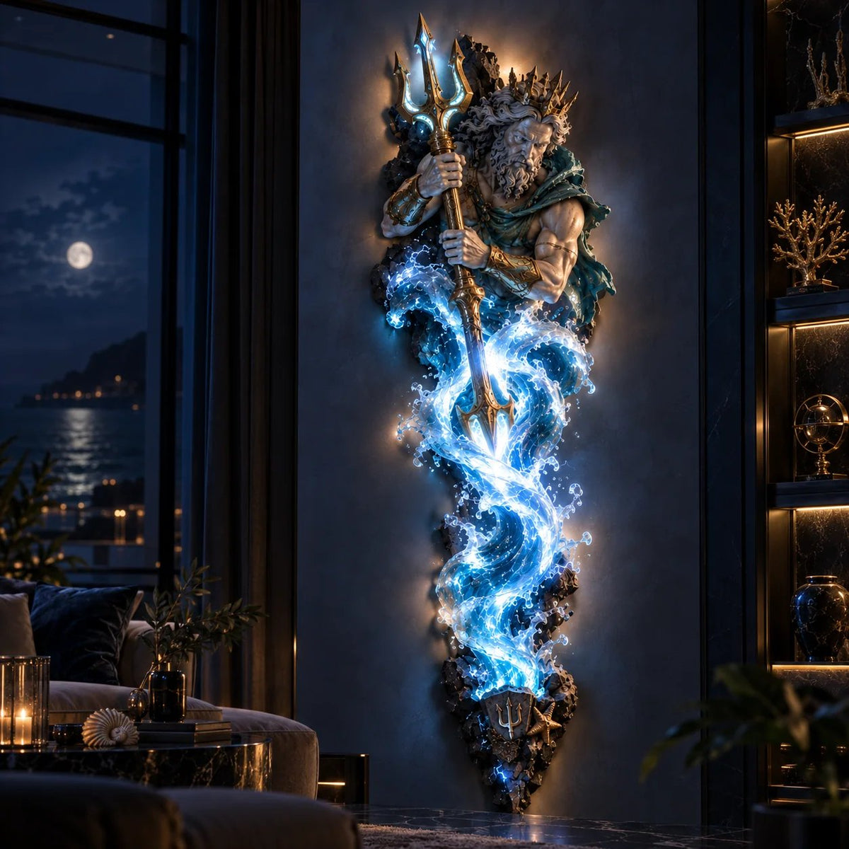 Limited Stock 49% OFF ⚡🌊 Mythological Sculpture Wall Lamp Collection 🏛✨