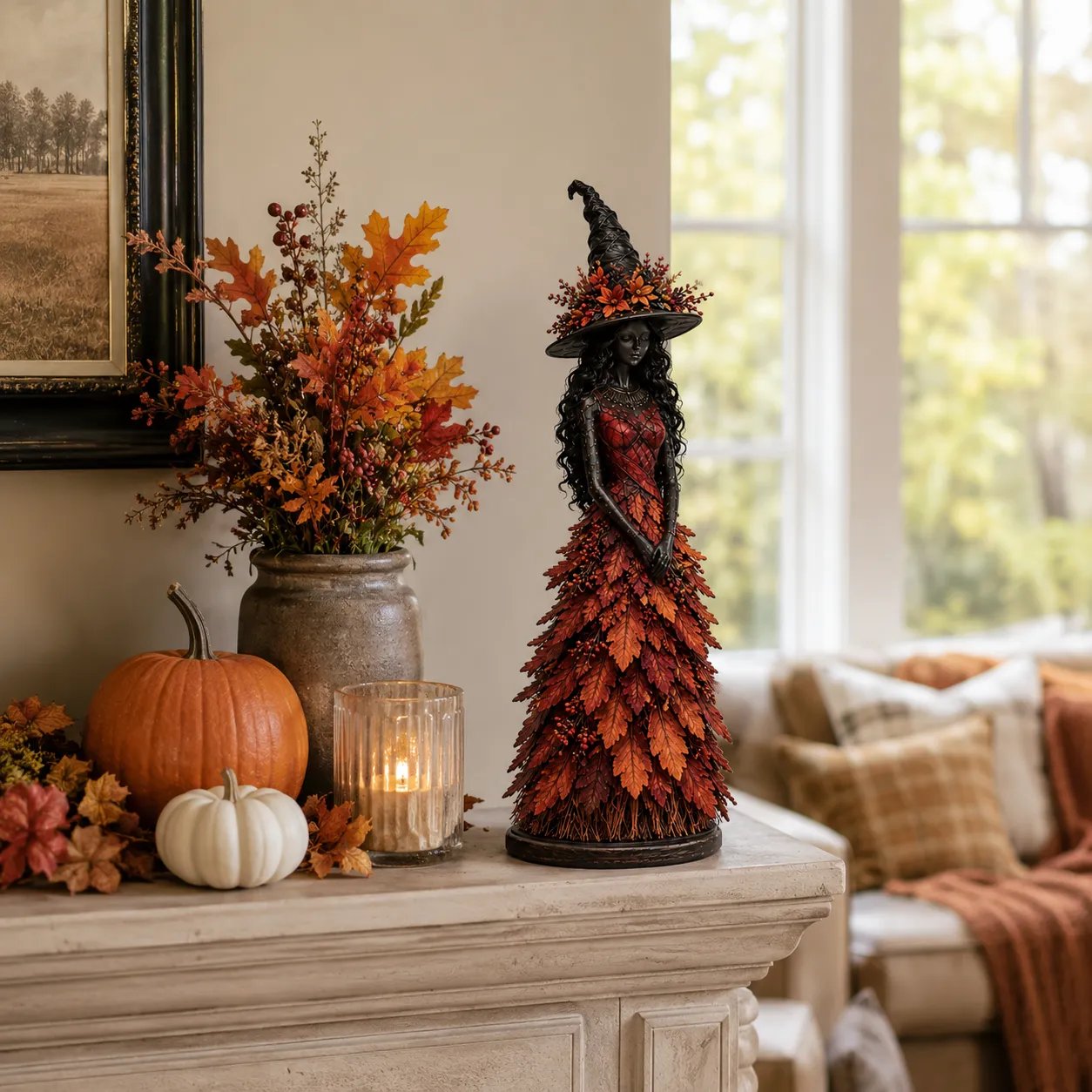 🧙New Arrivals 49% OFF-2026 Enchanted Autumn Witch Figurine