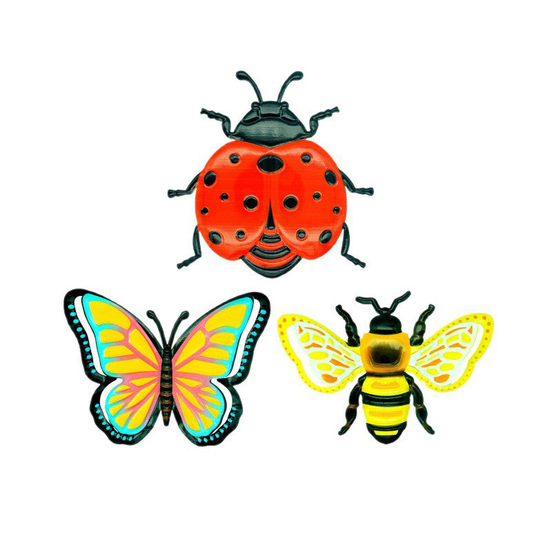 πΈπΏ LIMITED-TIME 40% OFF! ππ¦π 3D Insect Wall Hangings β Bee, Butterfly, Ladybug, Weather-Resistant for Garden & Patio βοΈπ