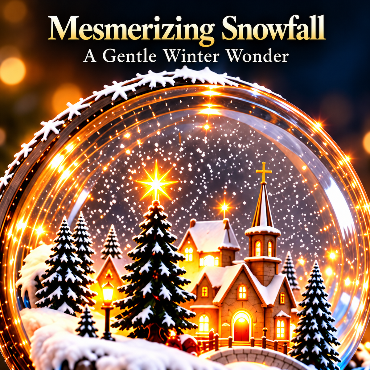 Santa’s Winter Journey | Illuminated Snow Globe Village
