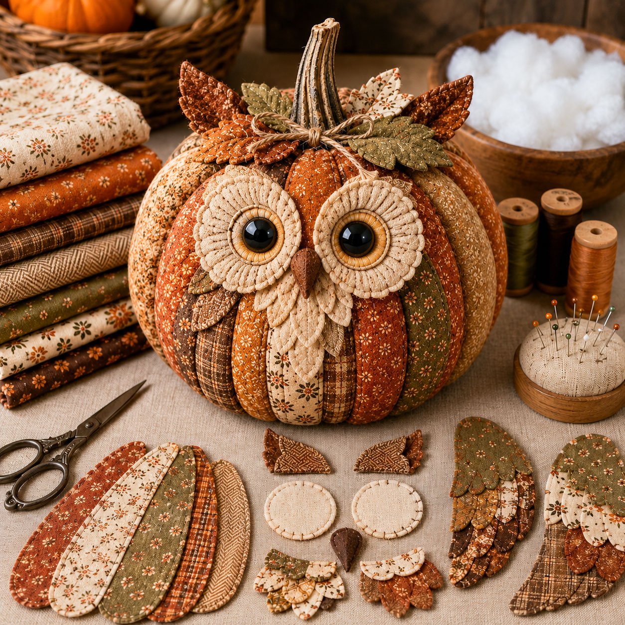 🎃 DIY Fall Animal Pumpkin Craft Kit – Make Your Own Cozy Woodland Pumpkin Decorations