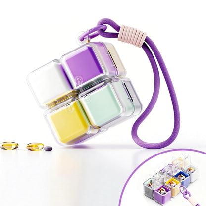 Magic Pill Cube – Weekly Travel Organizer