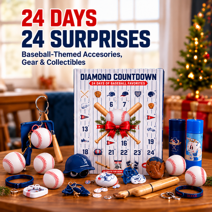 ⏳ Last Day 50% OFF-⚾24-Day Baseball Countdown Calendar