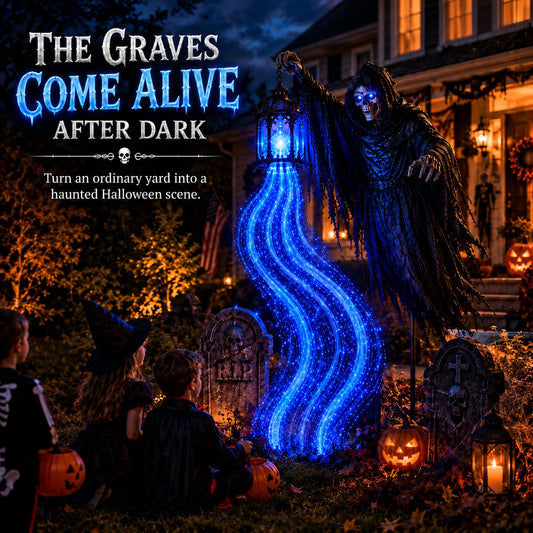 ⏳ Last day 50% OFF –👻Halloween Ghost Death Lantern