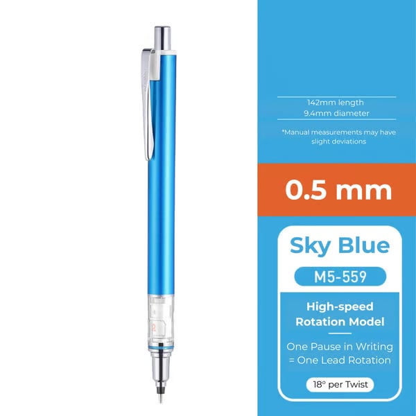 Advance Mechanical Pencil M5-559, 0.3 mm - 0.7 mm