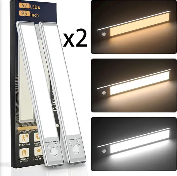 Punch-free Smart Sensor Magnetic Rechargeable LED Lights