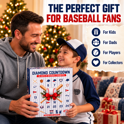 ⏳ Last Day 50% OFF-⚾24-Day Baseball Countdown Calendar