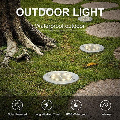 Solar Outdoor Waterproof Ground LED Lights