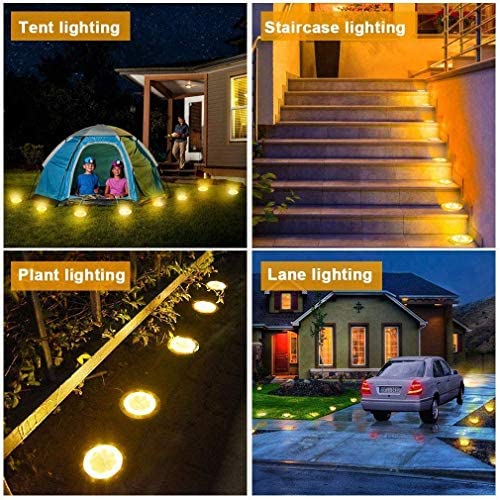 Solar Outdoor Waterproof Ground LED Lights
