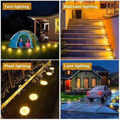 Solar Outdoor Waterproof Ground LED Lights