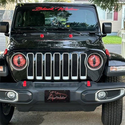 🔥Summer Hot Sale 49% OFF👹 Beast Eyes Aggressive Headlight Decals（1 Pair）