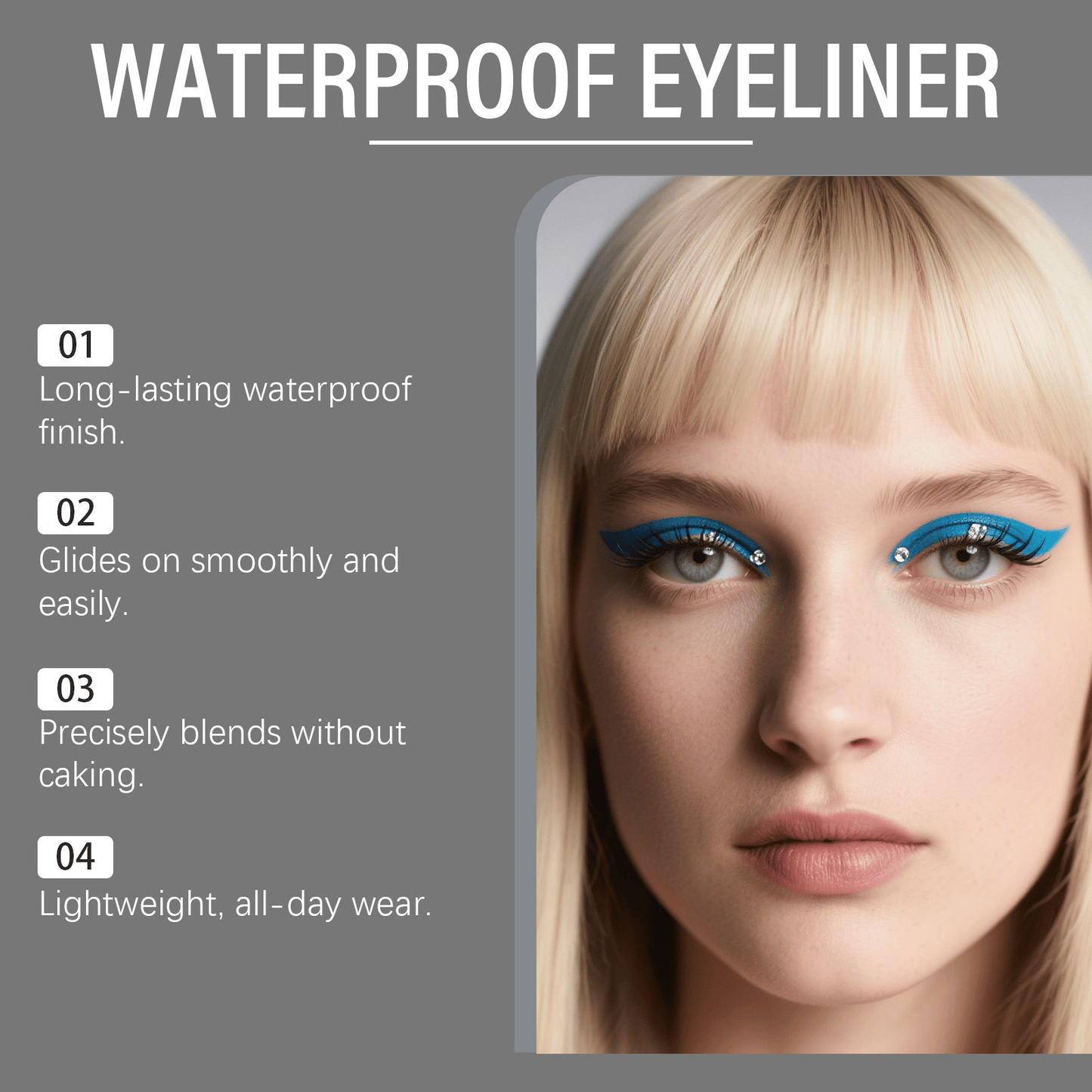 🔥[24H Lock]1440-Minute Smudge-Proof Eyeliner