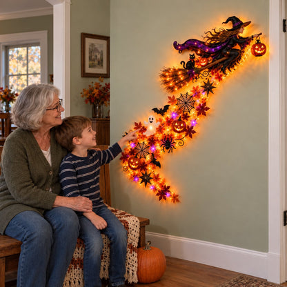 ⏰ LAST DAY 49% OFF -🎃 Halloween Magic Trail Wall Light Collection