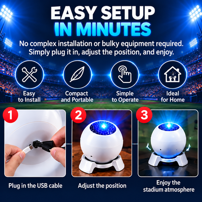 ⏳ Last Day 50% OFF-⚾Baseball Field Floodlights
