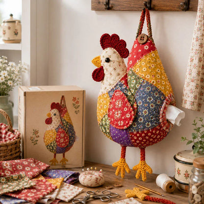 🐔DIY Patchwork Chicken & Duck Tissue Holders🏆