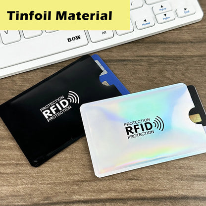 RFID Blocking Sleeves (8-Pack) – Stop Card Skimming Instantly