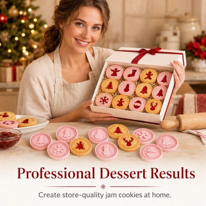 🎄🍪 Holiday Baking Shape Collection – Festive Cookie Molds for Family Christmas Fun