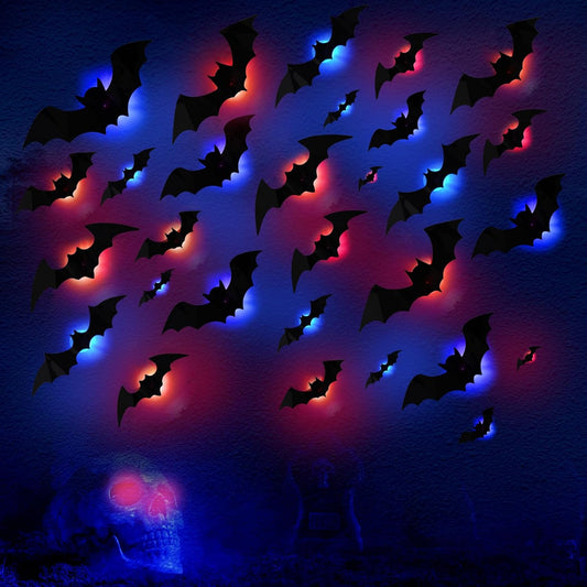 3D Bat Design LED Decoration