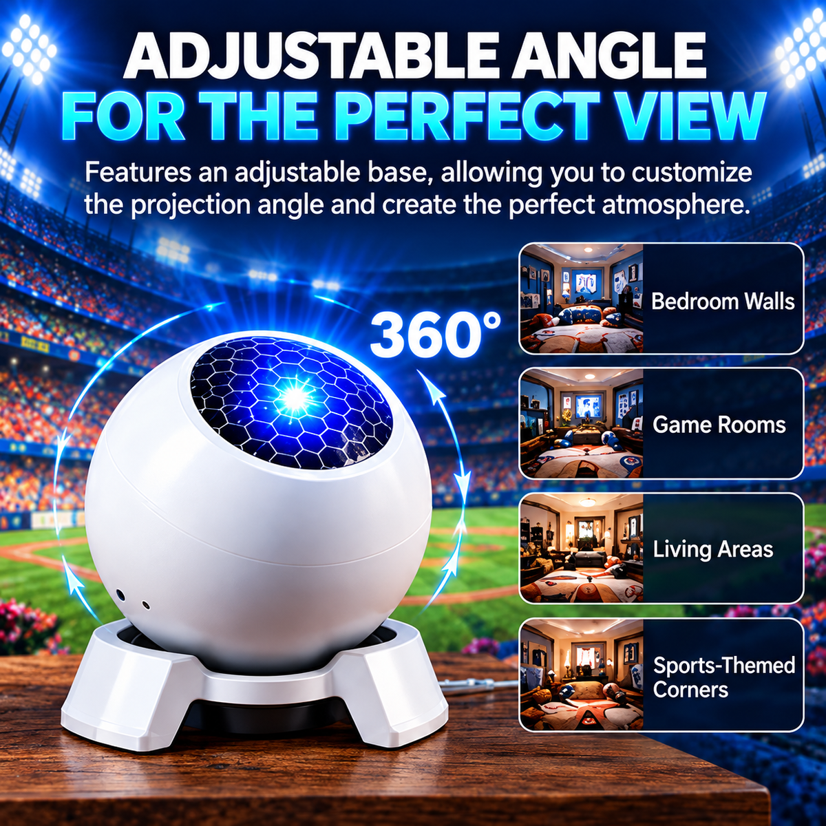 ⏳ Last Day 50% OFF-⚾Baseball Field Floodlights