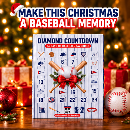 ⏳ Last Day 50% OFF-⚾24-Day Baseball Countdown Calendar