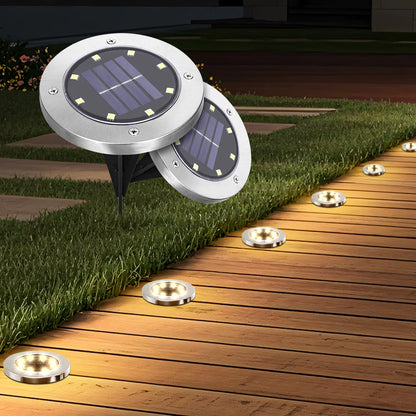 Solar Outdoor Waterproof Ground LED Lights