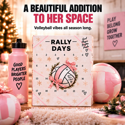 💥LAST DAY 50% OFF-🏐 24-Day Volleyball Advent Calendar – Daily Surprise Gift for Volleyball Girls