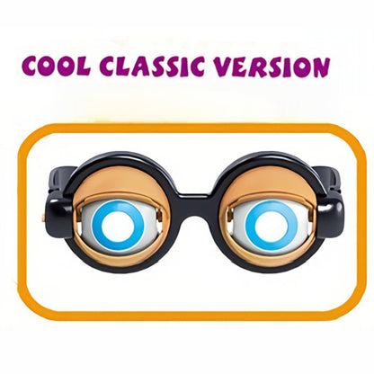👀 Kids Pull-String Blinking Crazy Glasses - Party Prank Prop for Non-Stop Laughter 🎉