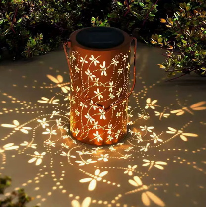 Colorful Sunflower Glow Solar Garden Lantern