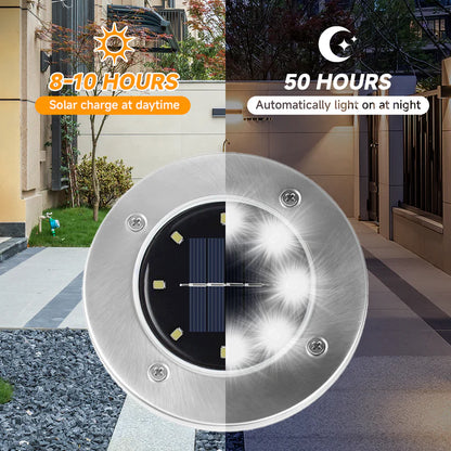 Solar Outdoor Waterproof Ground LED Lights