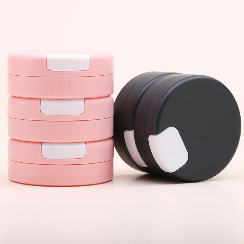 Travel toiletry containers, magnetic travel containers leak-proof small 1-ounce capsule set