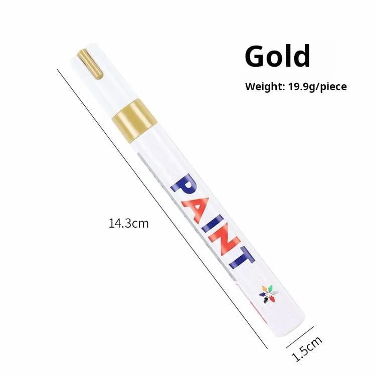 Oil-Based Tire Lettering & DIY Detail Pen Waterproof | Quick-Dry | Permanent