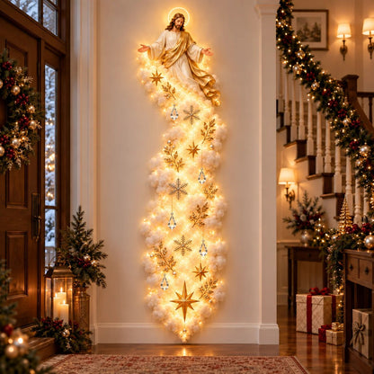 ✨Last Day 49% OFF-✨ Christmas Blessing Cloud Trail Wall Light Collection