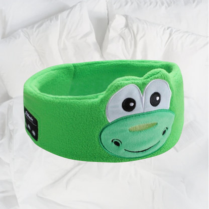Soft Elastic Comfortable Wireless Music Earphones, Kids Animal Sleeping Headphones