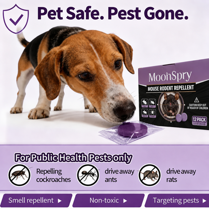 ✅ 10,000+ Happy Customers 🐭 All-Natural Peppermint & Cinnamon Pest & Rodent Repellent Pucks 🕷️🐍