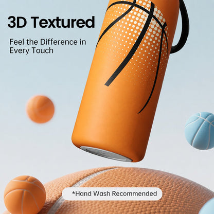 🏀 Basketball Gift Sale 49% OFF - Outdoor portable large-capacity spray sports water bottle