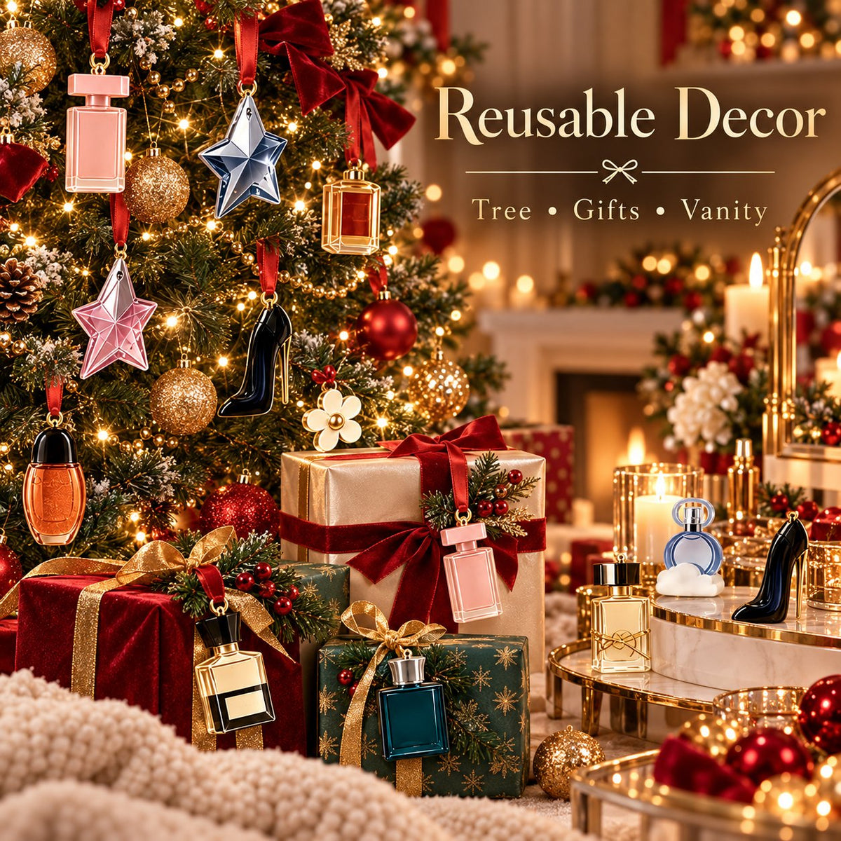 🎀 2026 Perfume Advent Calendar – 24-Day Beauty-Inspired Charm Countdown Gift 🎄