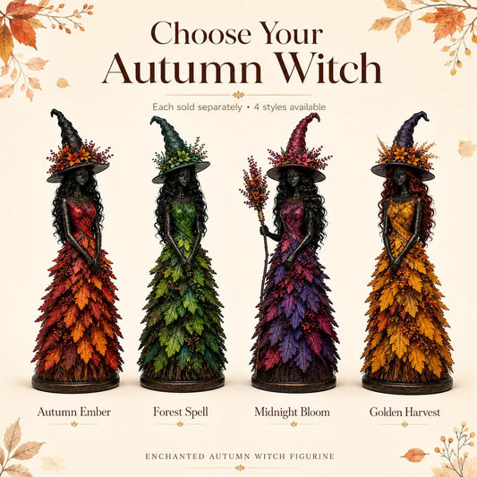 🧙New Arrivals 49% OFF-2026 Enchanted Autumn Witch Figurine