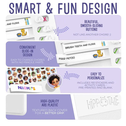 🔥Last Day 50% OFF - 👦FUN and DONE Kids Magnetic Chore Chart 🎯