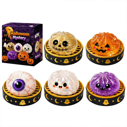 🎃 Halloween Dumpling Squeeze Squishy Toy