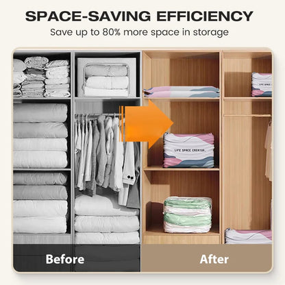 🔥LAST DAY 49% OFF👍🏻No-Pump Large Space-Saving Vacuum Storage Bags